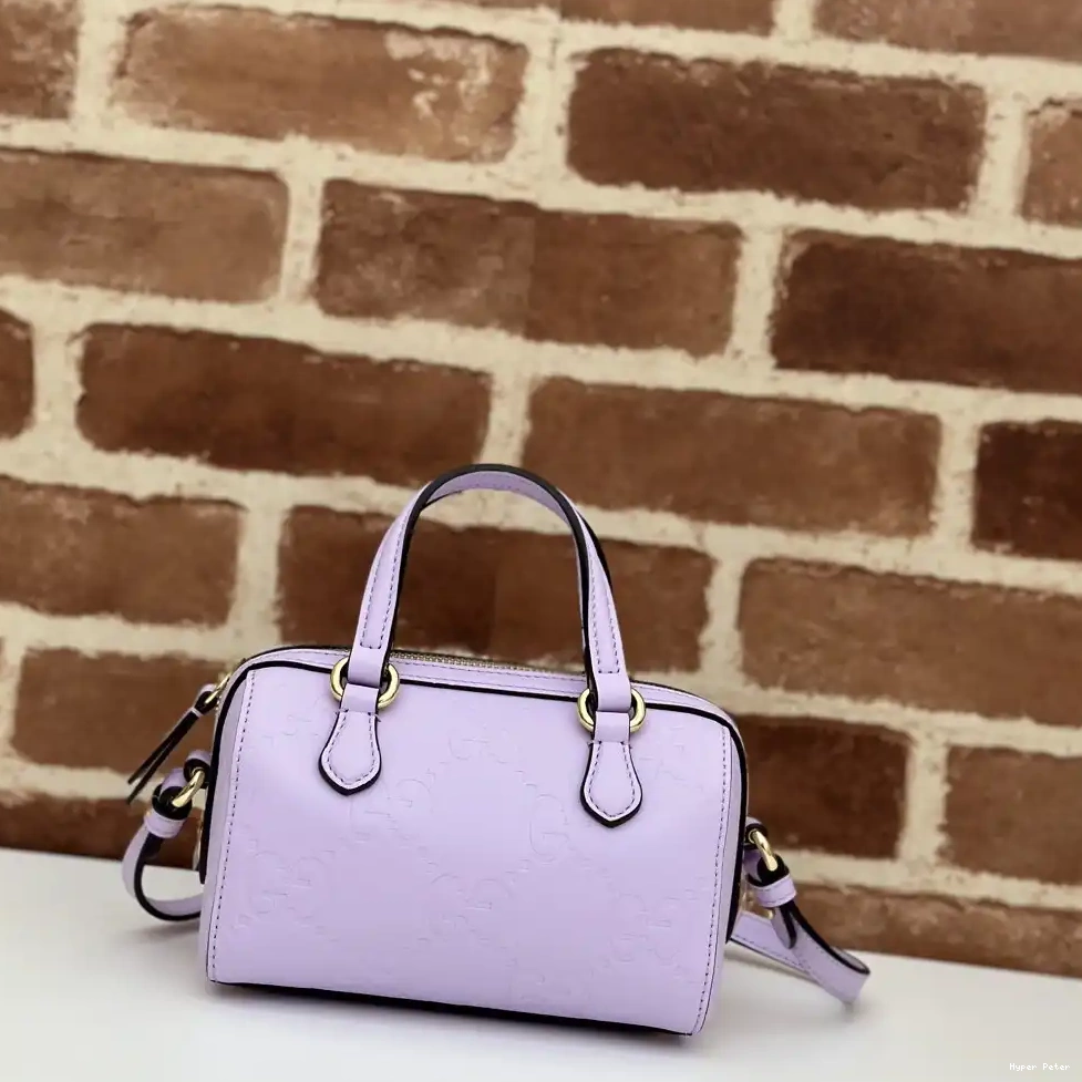 Hyperpeter GG SUPER BAG-16*11*9CM MINI GUCCI HANDLE TOP 0702